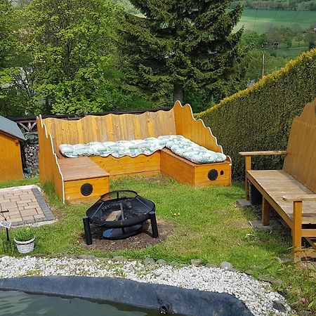 Waldhufenidyll Koenigswalde Im Erzgebirge Lejlighed Konigswalde Eksteriør billede