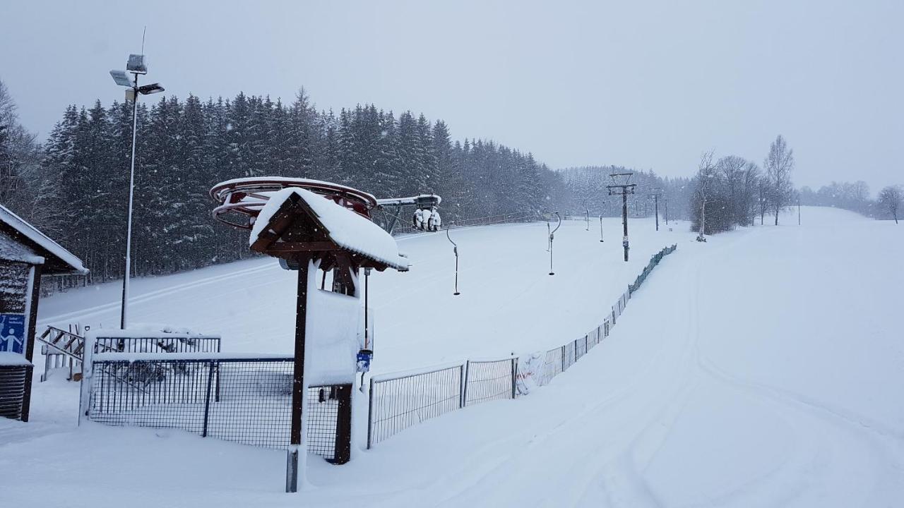 Waldhufenidyll Koenigswalde Im Erzgebirge Lejlighed Konigswalde Eksteriør billede